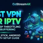 Best VPN for IPTV bypassing ISP speed throttling and buffering for 4K streaming on Firestick, Android TV, and Smart TVs with GoStream4K